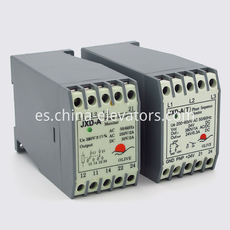 Monitor de secuencia de fase para Schindler Escalators JXD-A (T) Phase Sequence Monitor for Schindler Escalators JXD-A(T)